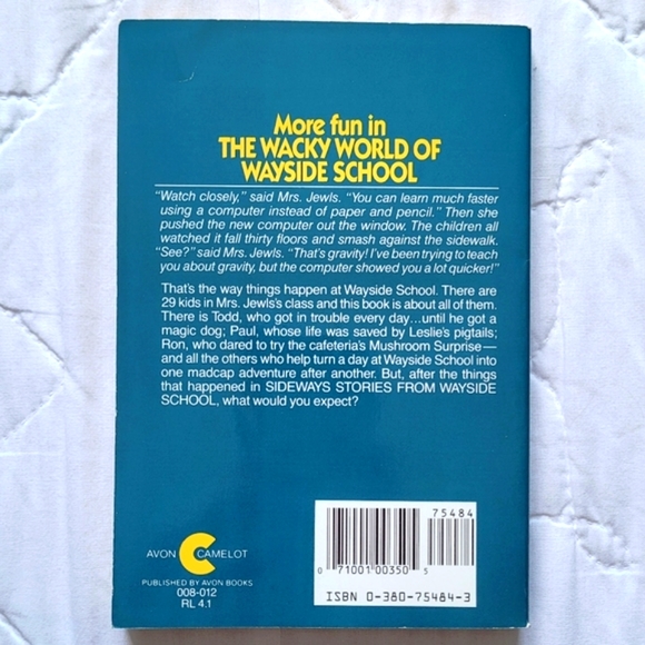 2/$15 🌼 Wayside School Is Falling Down - Picture 2 of 8